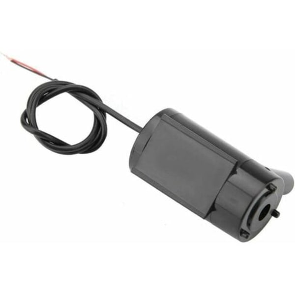 5 st Mini Vattenpump, 3W 220V DC 3V-5V Plast Dövbar Pump för Fisktank Fontän Akvarium