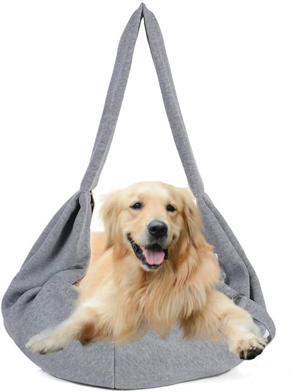 Grå Katt/Hund Bæreveske, En-skulder Sling Bæreveske for