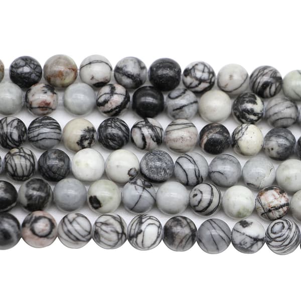 SKYBEADS Naturlige Sorte Aarede Picasso Jaspis Perler til Smykker