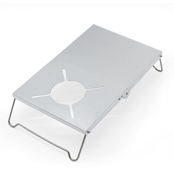 1 stk Foldbar Mini Spider Kogeplade Bord Vildmarks Camping