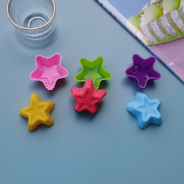 20 kpl Silikageeli Kakkuvuoat 3CM DIY Pinkki Suklaavanukas