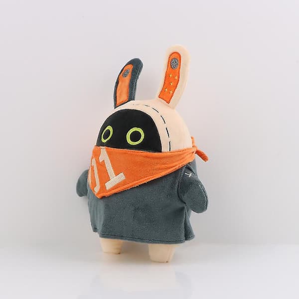 Zenless Zone Plush Game Cunning Rabbit Orange Round Drum Plush Doll A