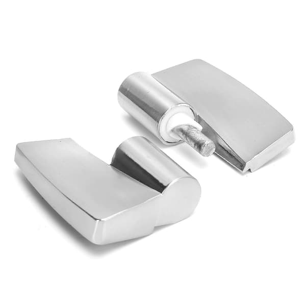 2 stk. Gravity Hinge Aluminium Alloy Hinge For Møbeldør Hardware Deler 8.5x8cm Venstre Side