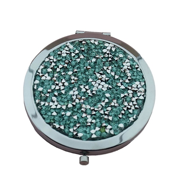 Sminkspegel Mini Mix Diamond Makeup Spegel Vikbar Mini Fick Spegel Bärbar Handspegel - För Kvinnor Flickor Present