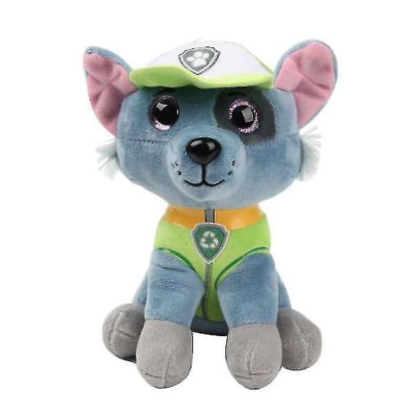 Söta hundplyschdocka hundleksak jagande set A