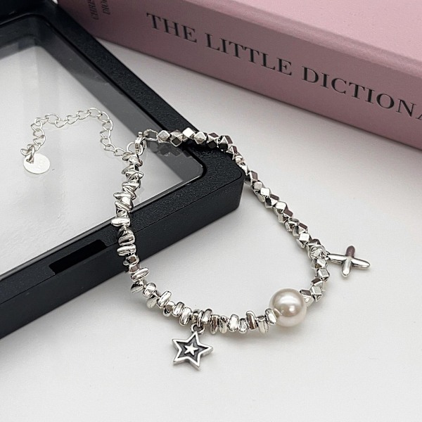 Armband 925 Silver Smycken Pärla Mode Smycken Ac8167