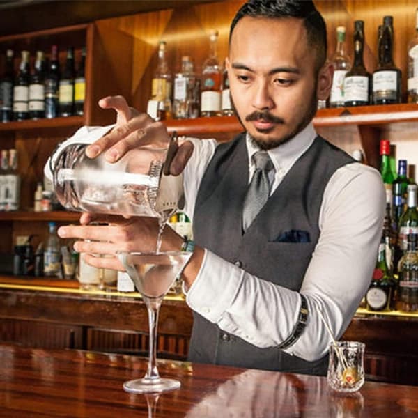 En bar cocktail sil, ståltråd blandede drinker, rustfritt stål