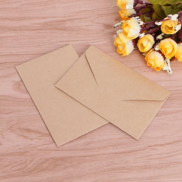50 st Kuvert Brevpapper Brevpapper Litterärt Hög Känsel