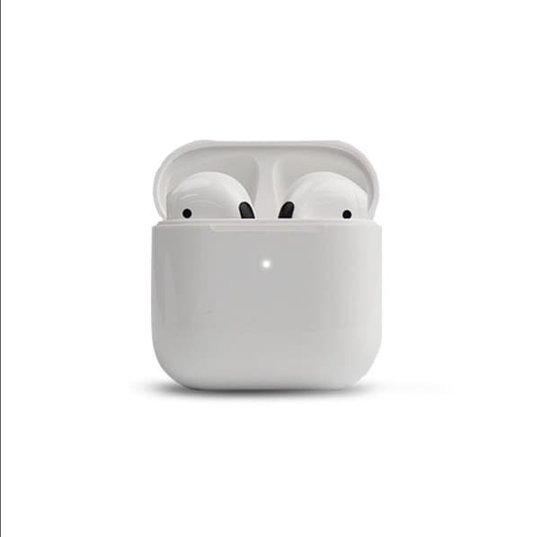 WhitePods trådløse bluetooth-hodetelefoner hvite mini pro4
