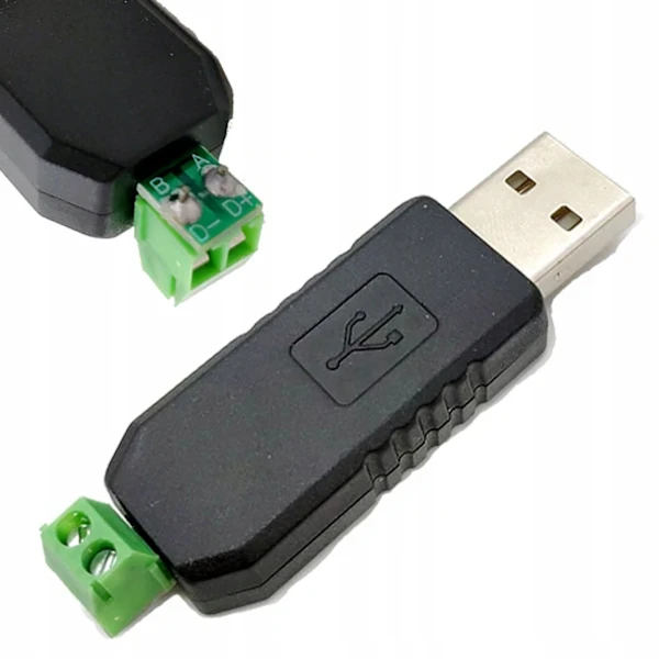 till RS485-omvandlare CH340 – 6 Mbps | Kopplingsplint | Stöder Modbus, PLC | Kompatibel med Windows, Linux