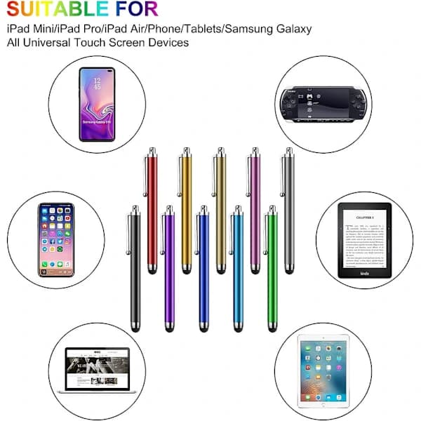 10 stycken Stylus Penna, Pekpenna universal pekskärm