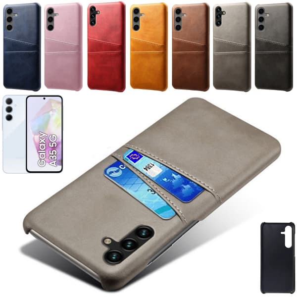 Samsung Galaxy A35 -puhelinkotelo, jossa 2 SIM-korttipaikkaa, harmaa - harmaa Samsung A35