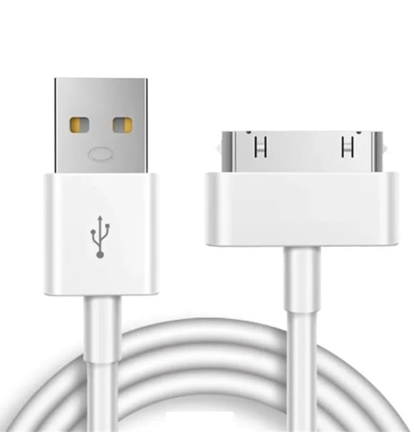iPhone-4s-kompatibel ladekabel 30-pin iPad-1,2,3 / iPod / iPhone-3, 4, 4s