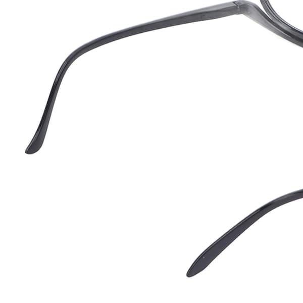 Forstørrende make-up briller med foldbare linser, solide sorte make-up briller (+1.50)