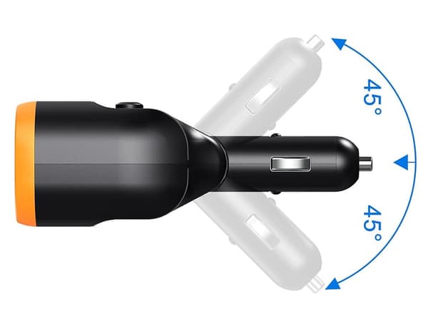 Tupakansytyttimen jakaja 12-24v - USB-C