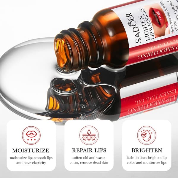 Huultenhoitoöljy 10ml - Silottava ja kosteuttava hoitoöljy