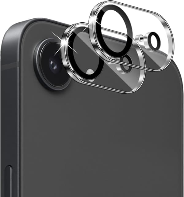 [2-pack] Skärmskydd i härdat glas för iPhone 16e
