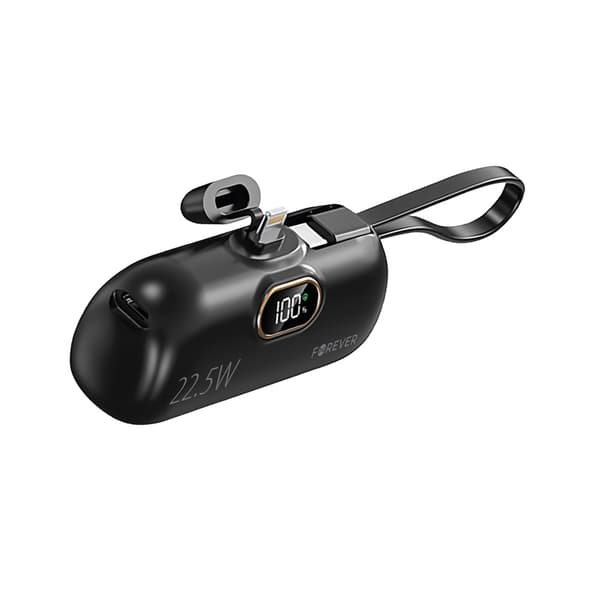 Forever Mini Power Bank MTB-100 22.5W 5000mAh Lightning Sort