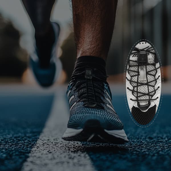 Salomon Quicklace snørebånd Sort M Sort M