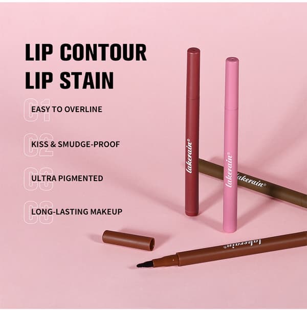 Lakerain Lip Contour Lip Stain - Bedst sælgende læbefarve med langvarig farve