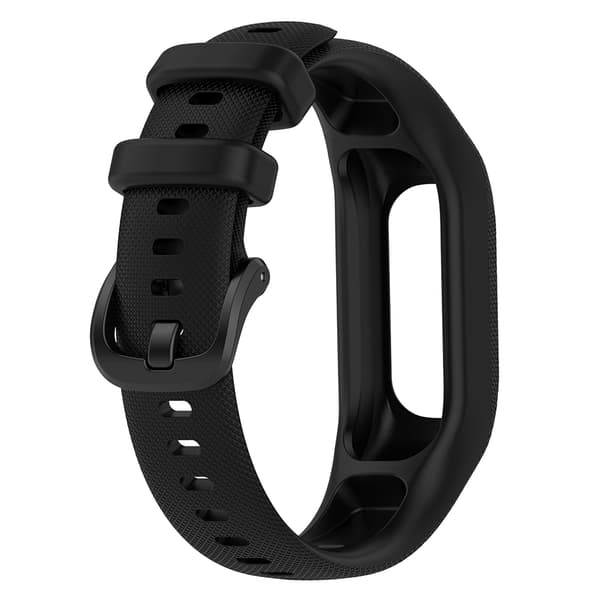 Silikonrem til Garmin Vivosmart 5 - Svart, størrelse M