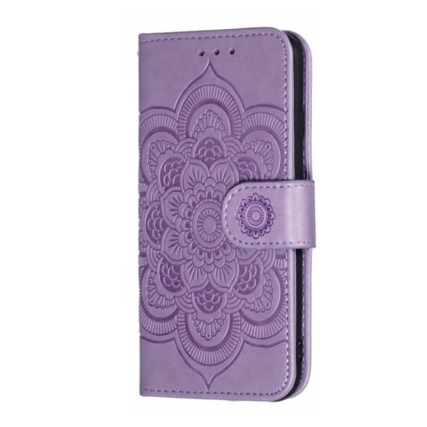 iPhone 7/8/SE (2020/2022) - Mandala-lompakkokotelo - Violetti