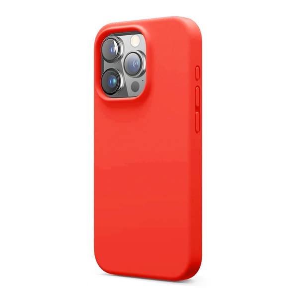 iPhone 16 Pro Max Silikonecover Rvelon - Rød