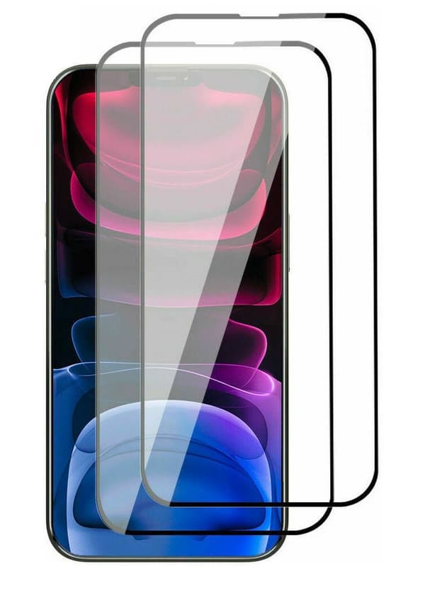 [2-pack] Heltäckande Skärmskydd i Härdat Glas för iPhone 13 Pro