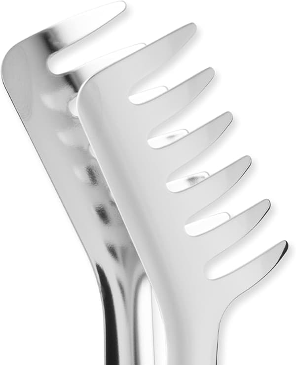 502 Pastatång i rostfritt stål, silver