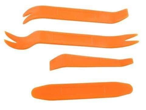 4-pak - Bilpanelafmonteringsværktøj - Orange