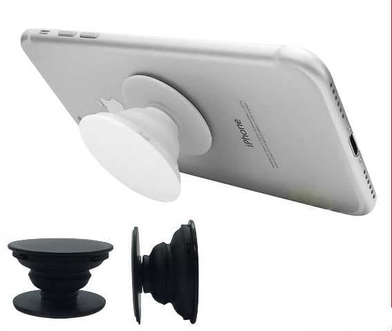 Smartphone Fingerhållare Vit Vit