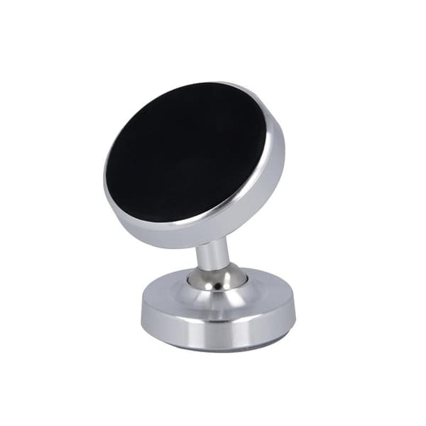 360° roterende magnetisk biltelefonholder, universal sølv