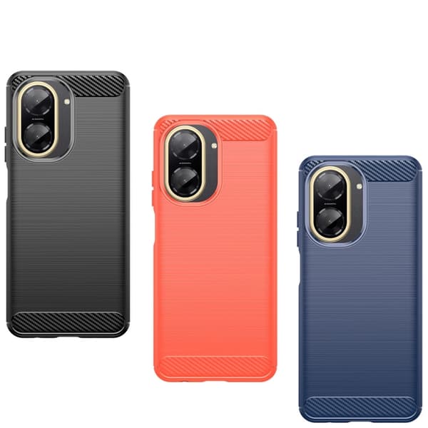 Xiaomi Redmi A5 4G Armor Carbon Cover - Flere farver Sort