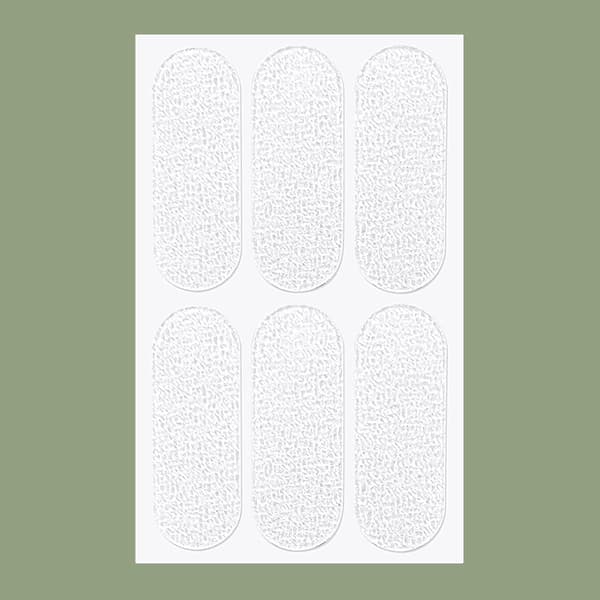 Usynlige øreplastre, øretape - 10 matte ark