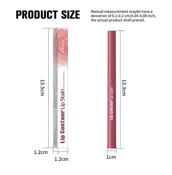 Lakerain Lip Contour Lip Stain - Bedst sælgende læbefarve med langvarig farve