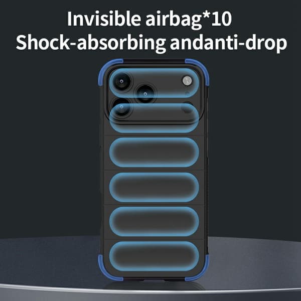 iPhone 17 Pro -suojakuori Magic Shield Musta