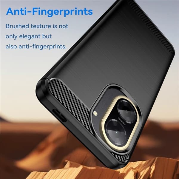 Xiaomi Redmi A5 4G Armor Carbon Cover - Flere farver Sort