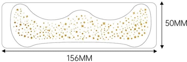 10 stk, gullfargede fregner ansiktsklistremerker, gullfargede glitterfregner ansiktsklistremerker, glitterfregner ansiktsklistremerker og barn, glitter sminke s