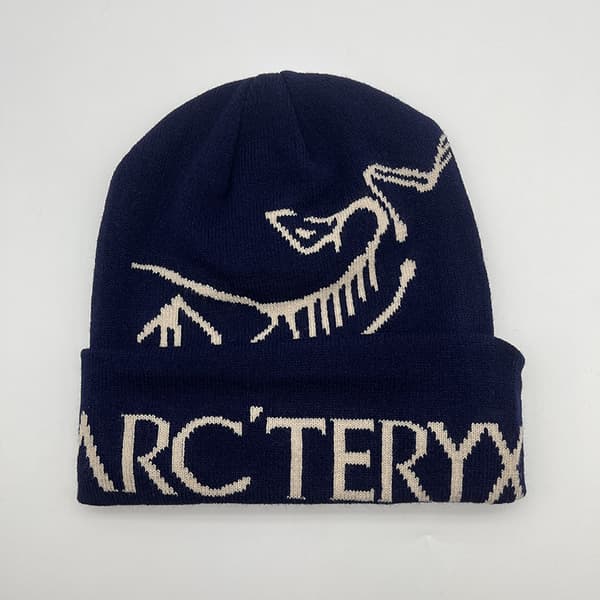 Arc'teryx Bird Word Toque Navy Void Ullmössa Unisex Varm Vinter marinblå