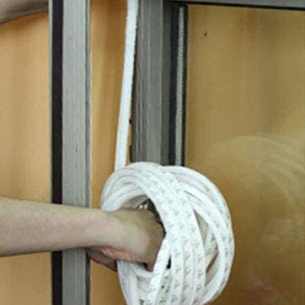 Borsttätning väderskydd för fönster och dörr, självhäftande filtisolering Tätningslist Vinddamm Drag Insektssäker tätningslist