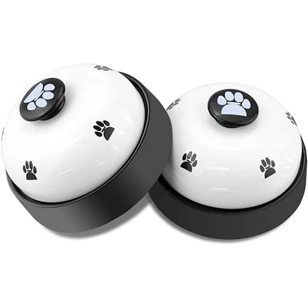 Träningsklocka för hundar, 2-pack valp husdjur potträning klockor, D