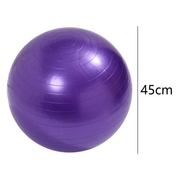 Träningsboll Balansboll med pump för Yoga Pilates Stretching Fitness Home Gym Workout Training