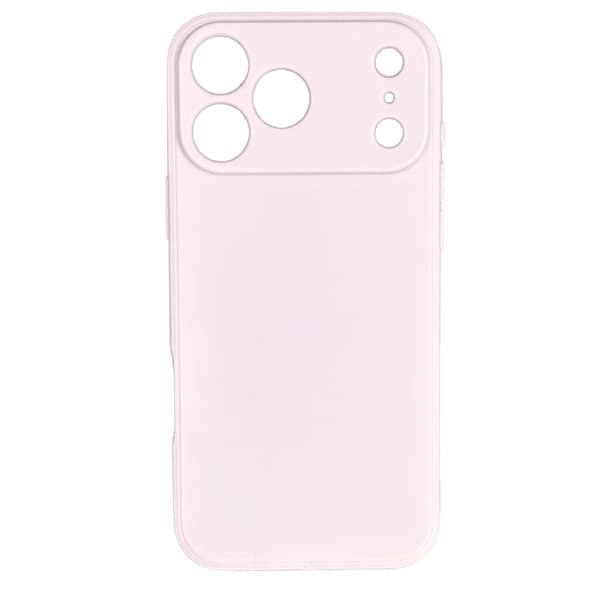 Silikon TPU-telefondeksel til iPhone 17 Pro Max - Rosa