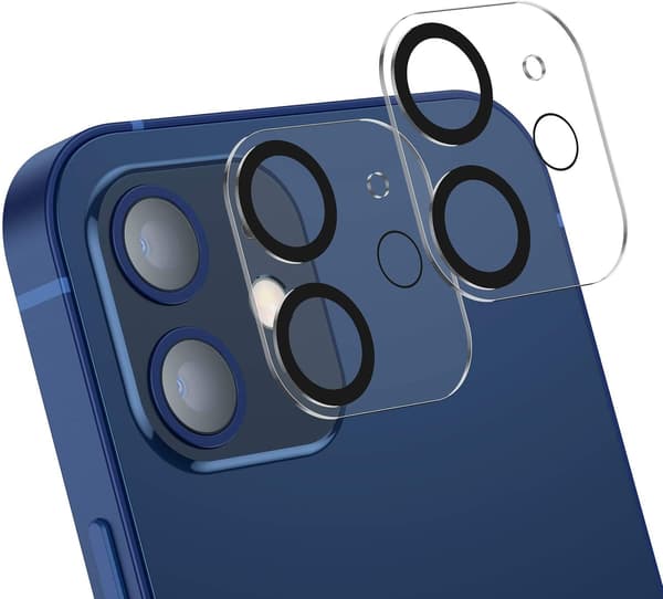 [2-Pack] iPhone 12 Mini Härdat Glas Linsskydd