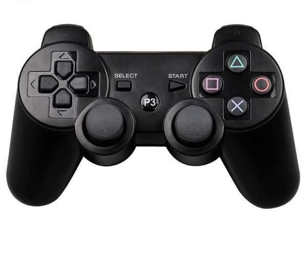 2 stk PS3 trådløs kontroller svart