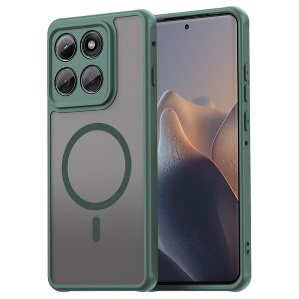Motorola Edge 60 Pro 5G Matt Hybridskal - Grön Grön