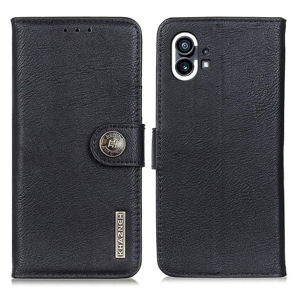 KHAZNEH Nothing phone (1) Pung Etui - Sort Sort
