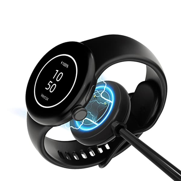 Ladekabel 4-pinners USB for Google Pixel Watch 2 - Magnetisk