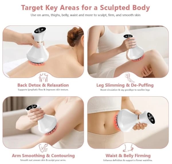 Lymfedrænage massager – Dybdegående massage til krop og cellulite (egnet til både mænd og kvinder)