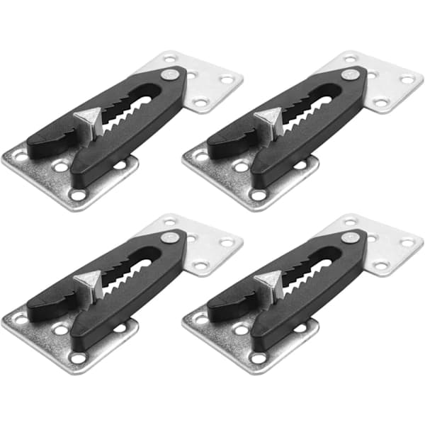 Seksjonskobling for sofa, 4 stk. metall sofakobling krokodillestil seksjonssofakobling
